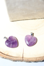 2 COEURS AMETHYSTE POSES