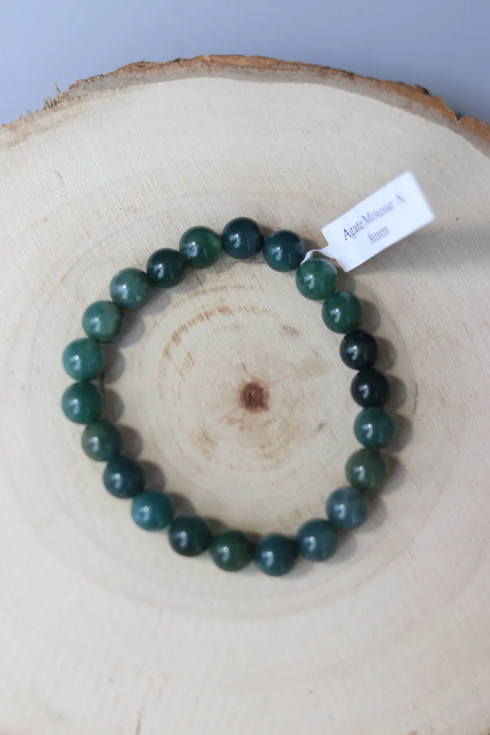 AGATE MOUSSE 8 MM AGATE MOUSSE 8 MM