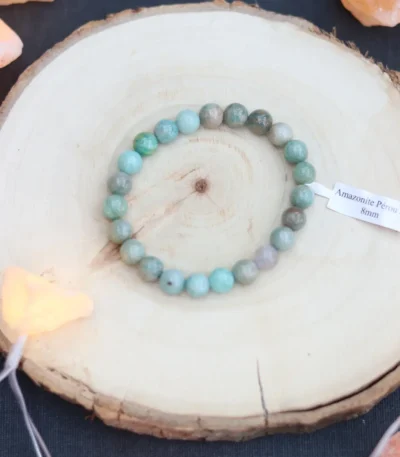 AMAZONITE DU PEROU VUE DU HAUT