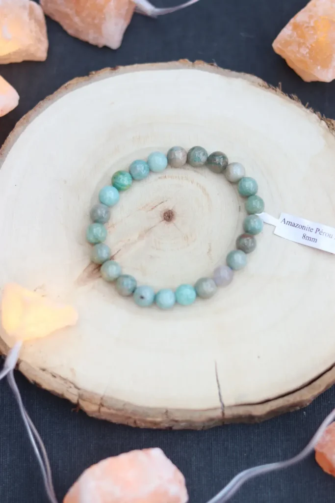 AMAZONITE DU PEROU VUE DU HAUT