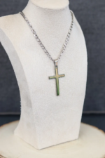 GROSSE CROIX ARGENT PROFIL