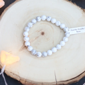 HOWLITE BLANCHE VUE DU HAUT