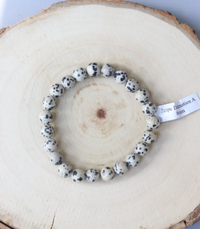 JASPE DALMATIEN 8 MM