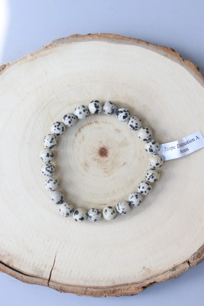 JASPE DALMATIEN 8 MM