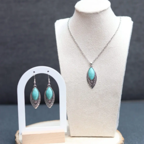 PARURE AZURA PENDENTIF + BO