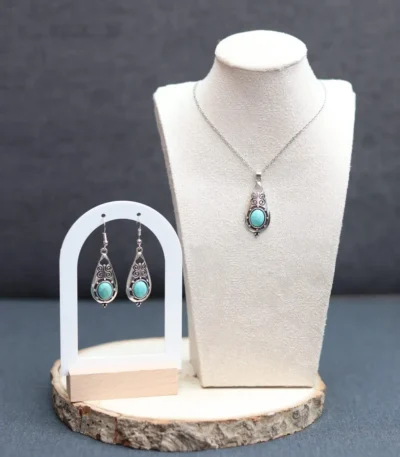 PARURE ORISHA PENDENTIF + BO