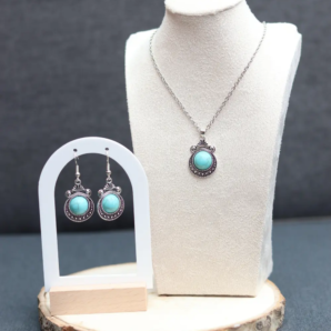 PARURE SELENE PENDENTIF + BO