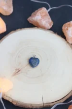 PENDENTIF LAPIS LAZULI CŒUR