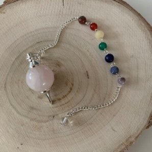PENDULE QUARTZ ROSE
