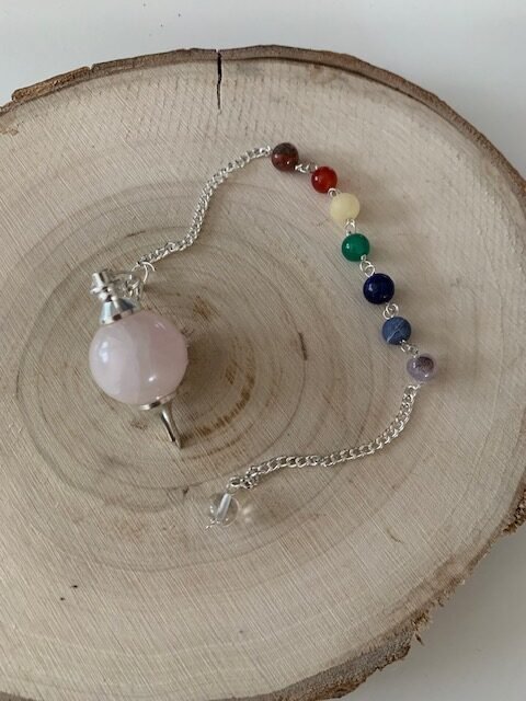 PENDULE QUARTZ ROSE