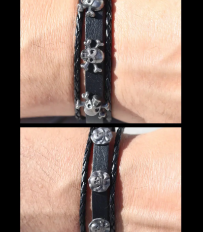 triple tête de mort