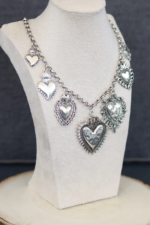 COLLIER GROS COEURS PROFIL