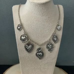 collier coeur sagrado