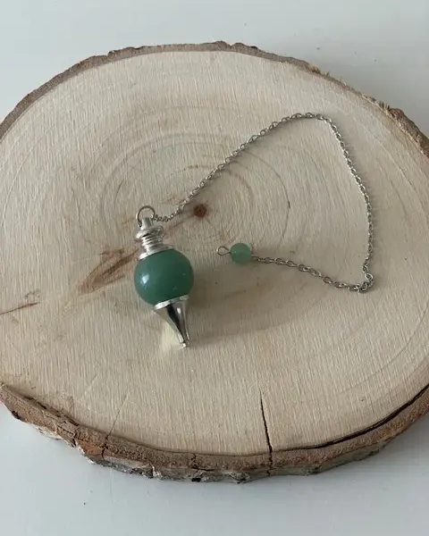 pendule aventurine