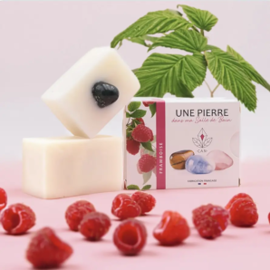 savon framboise