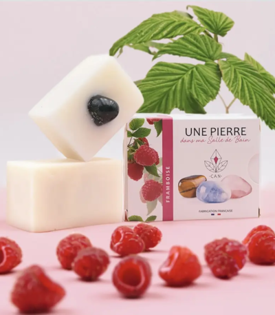 savon framboise