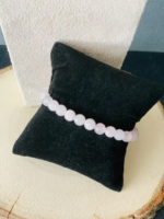 QUARTZ ROSE SUR COUSSIN
