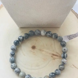 agate crazy homme 8 mm