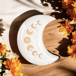 croissant lune en grès